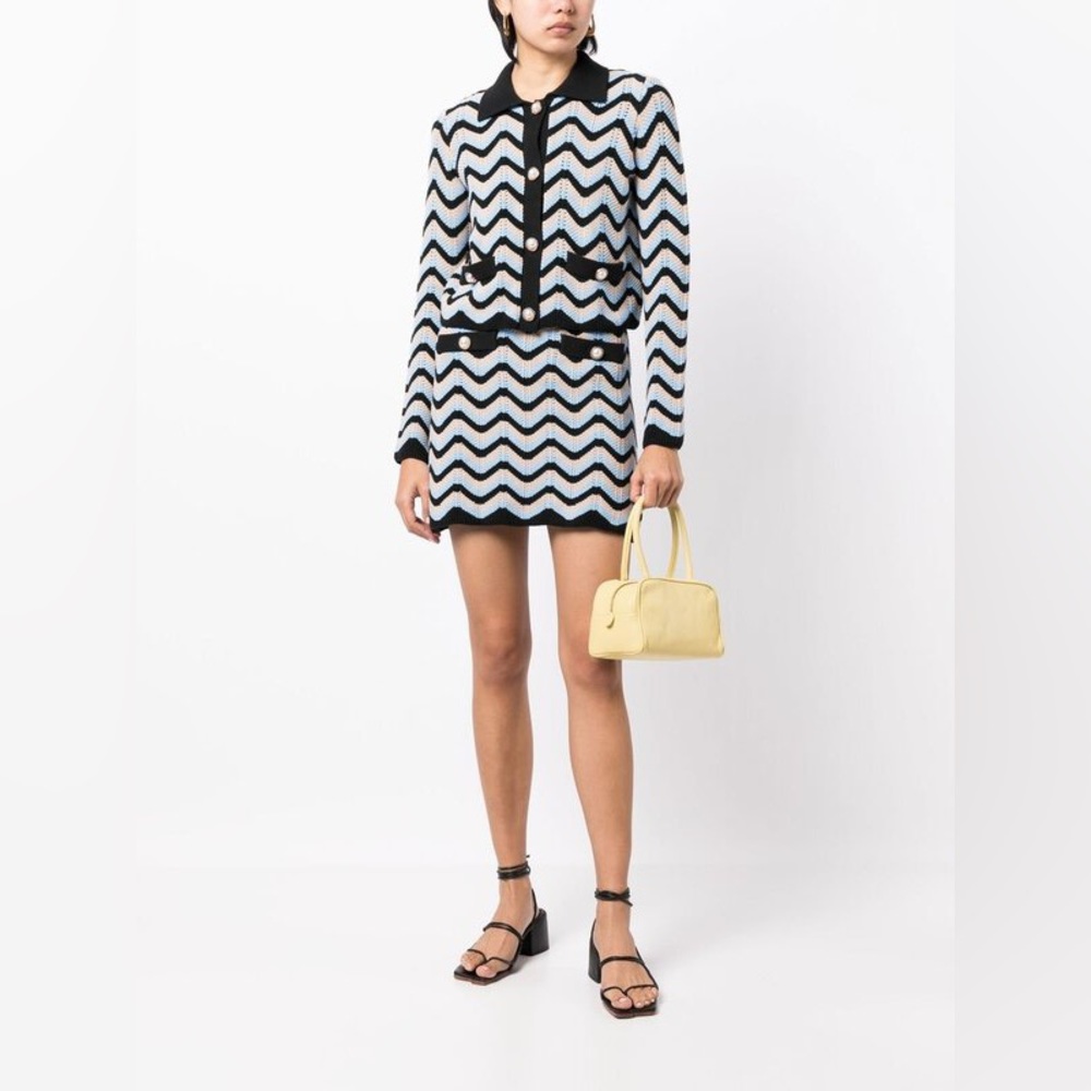 Rebecca Vallance Chatou Knit Skirt Small